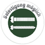 Befestigung möglich